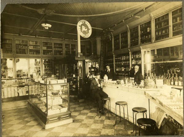 photo of Bardwell's Drug Store in Historic Holyoke